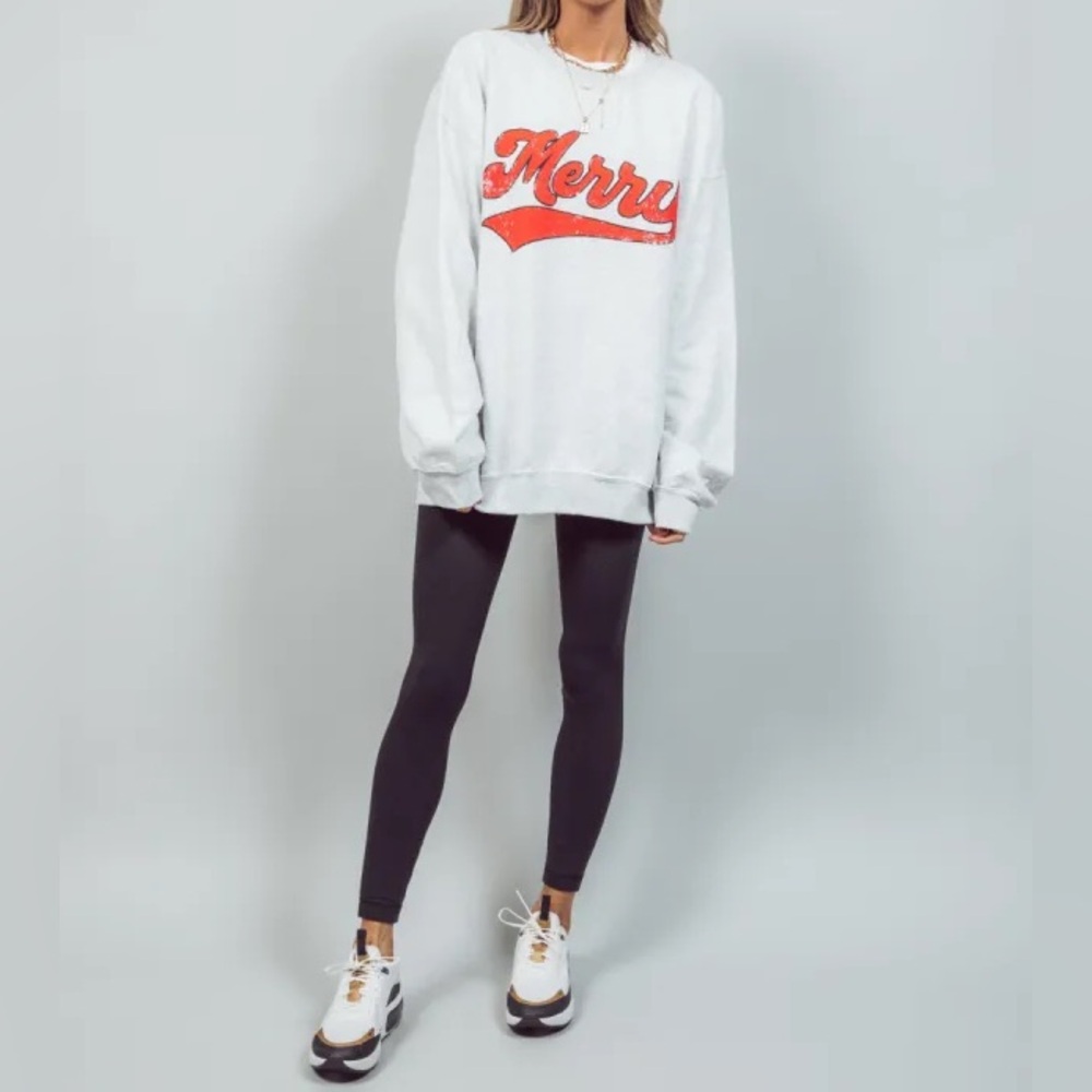 Shop Stevie Merry Graphic Sweatshirt